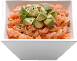 E1 - Tartare Saumon Avocat