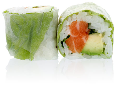 P1 - Maki Printemps Saumon Avocat Menthe Coriandre