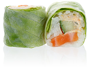 P2 - Maki Printemps Saumon Concombre Sauce épicée