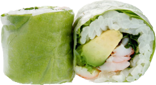 P5 - Maki Printemps Crevette Avocat Menthe Coriandre