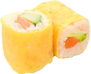 ER2 - Egg Roll Thon cuit, Avocat