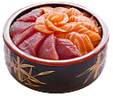 C3 - Chirashi Thon et Saumon (16 pièces)